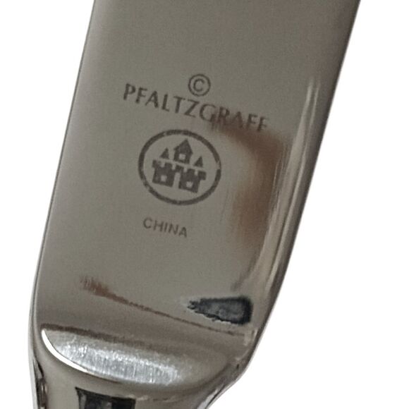 8 Pfaltzgraff Kenilworth Knives Knife Set Stainless Steel Solid Glossy Flatware - Picture 4 of 14